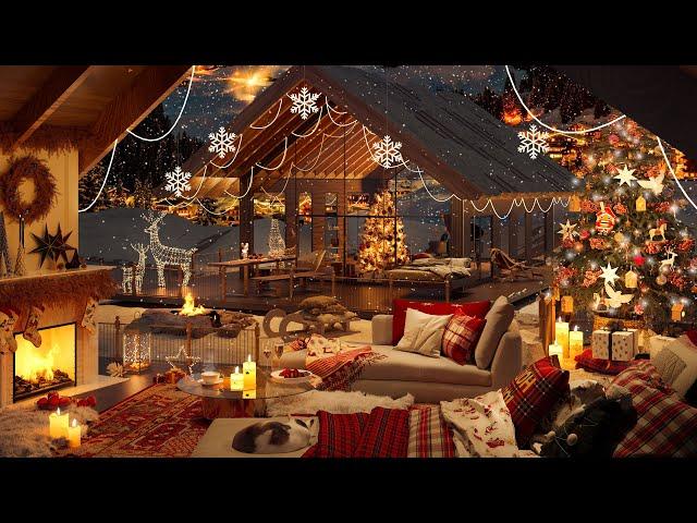 Merry Jazz Hideaway - Charming Loft Ambiance with Soft Jazz Melodies and Winter Wonderland Views️