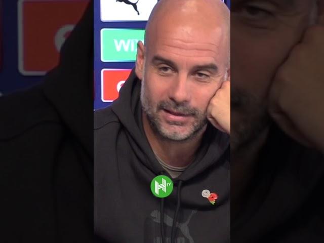 Pep Guardiola's brilliantly sarcastic response to Zlatan Ibrahimovic  #shorts