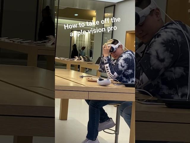 How To Take Off Apple Vision Pro