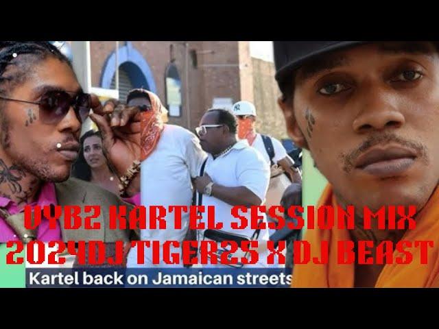 VYBZ KARTEL SESSION MIX 2024 DJ TIGER25 X DJ BEAST