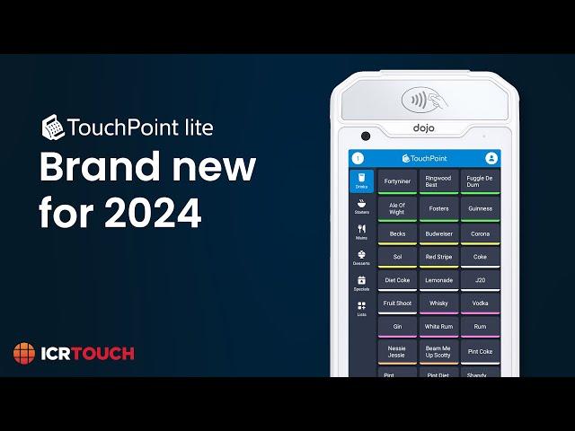 Brand new for 2024 - TouchPoint lite | ICRTouch