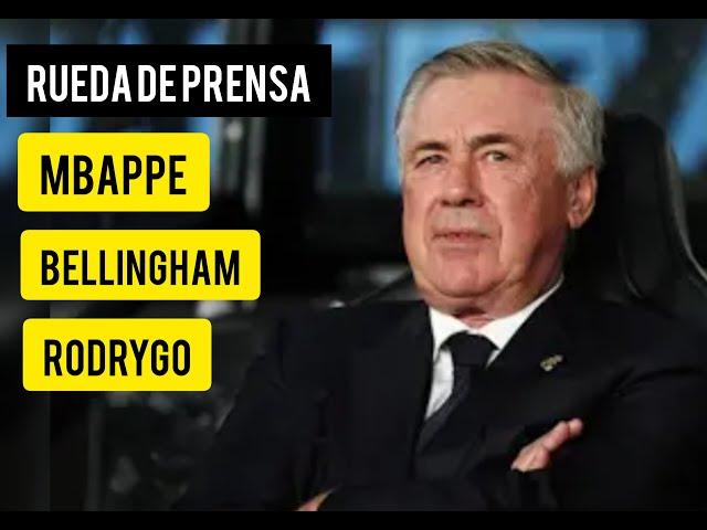 ANCELOTTI TRANQUILIZA con BELLINGHAM "ES SÓLO un DOLOR CERVICAL" y "MBAPPE HA HECHO un GRAN PARTIDO"