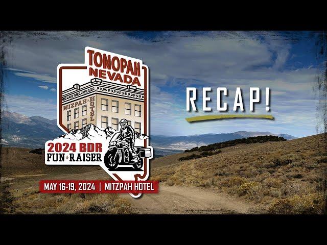 2024 BDR Fun*Raiser Ride in Tonopah, Nevada!