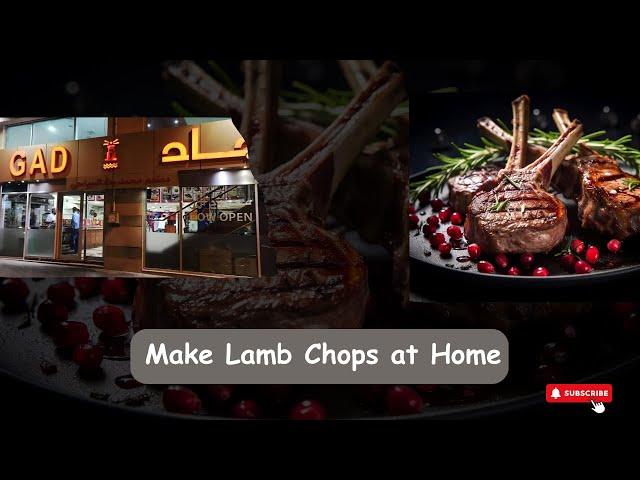 How to Make Delicious Lamb Chops at Home | visit Iranian Market in Kuwait | Egyptian restaurant