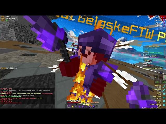 Lonia Vs BelgeseFTW [PikaNetwork - Op factions]