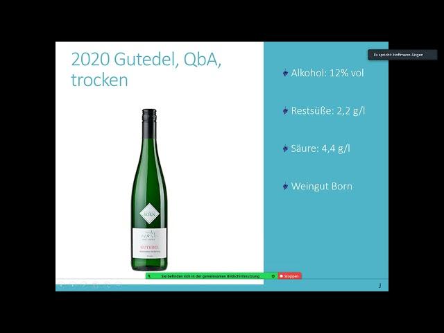 Gutedel - Weingut Born - Saale Unstrut