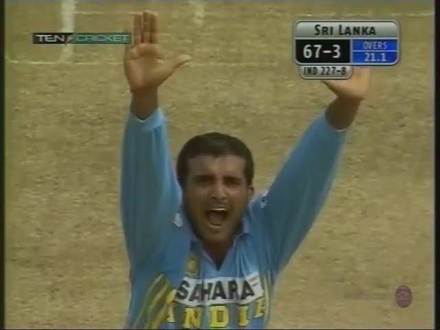 India vs Sri Lanka 2001 - Coca Cola Cup Highlights @ Colombo