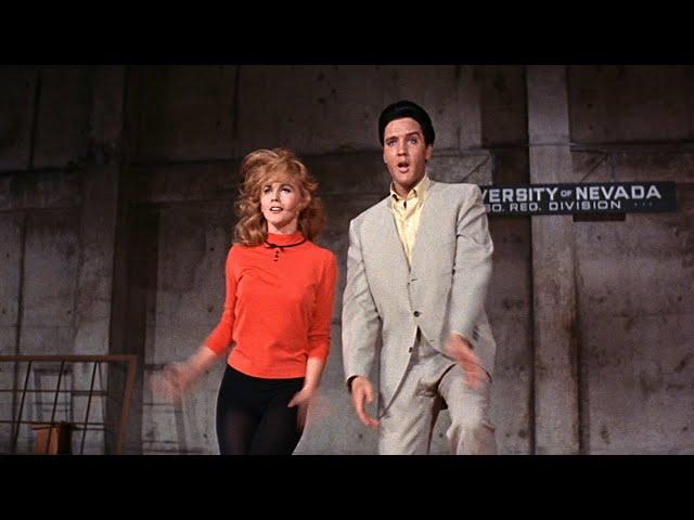 Ann-Margret hot dance with Elvis Presley in Viva Las Vegas (4K)