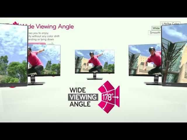 LG IPS Monitor Wide Viewing Angle