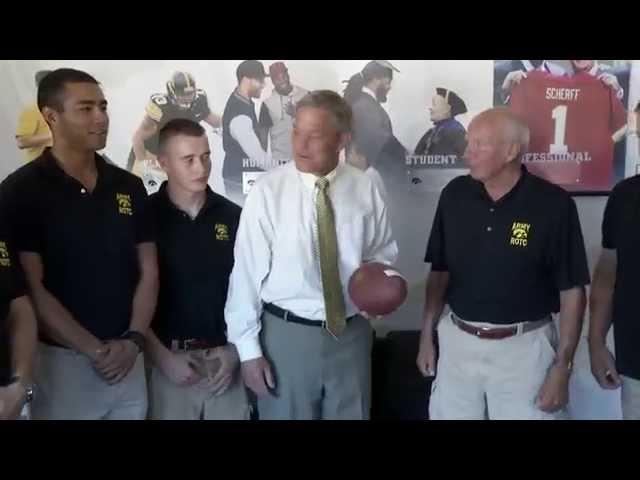 28th Annual Army ROTC Game Ball Run
