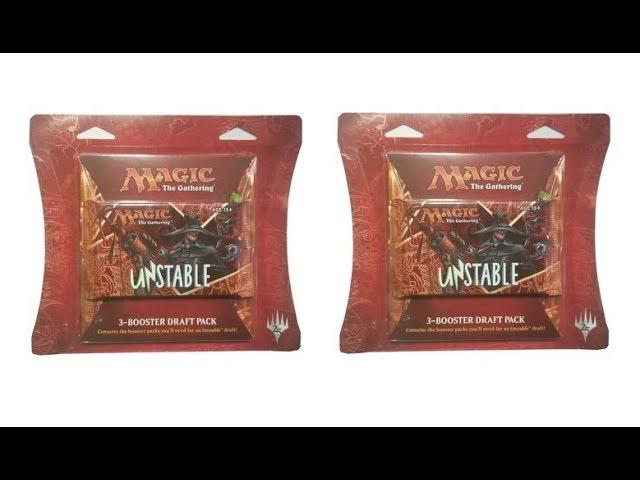 Why Are Unstable Foils So Expensive?  Walmart 3-booster draft pack