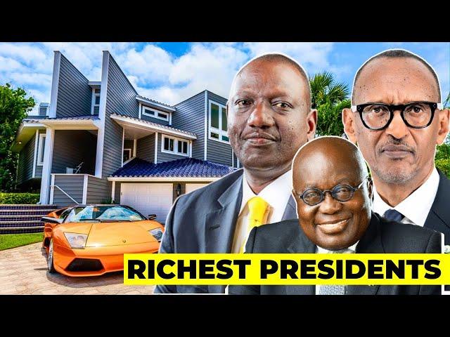 Top 10 Richest presidents in Africa 2024 (NEW RANKING)