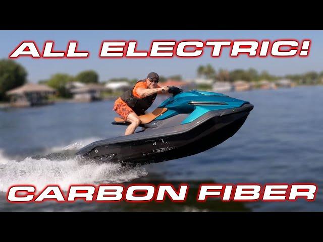 FIRST ELECTRIC JET SKI vs MY SEA DOO? * Taiga Orca Carbon Fiber Personal Water Craft Review