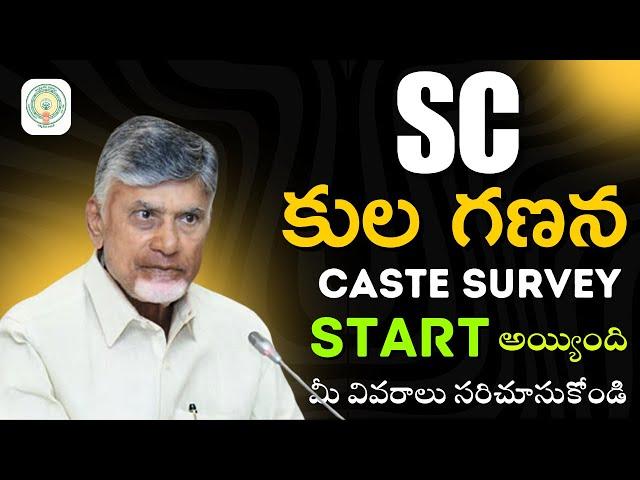 SC Caste Survey 2025 in Andhra Pradesh Complete Process in Telugu