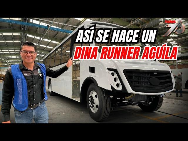 ¿Cómo se fabrica un autobús DINA RUNNER?