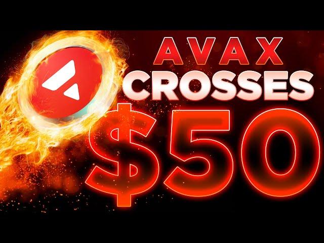 AVAX Crosses $50 as DeFi Explodes️‍!️‍$100 Next?