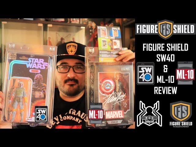 FIGURE SHIELD Star Wars Black Series 40th and Marvel Legends Protectors Review