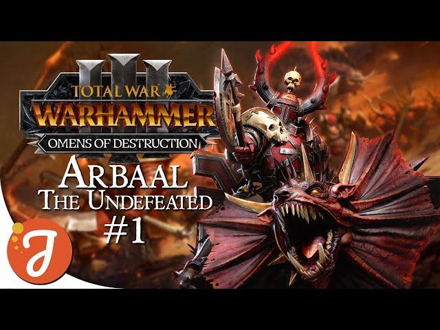 ARBAAL THE UNDEFEATED, DESTROYER OF KHORNE | ARBAAL #01 | Total War: WARHAMMER III
