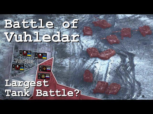 Battle of Vuhledar - Animated Analysis