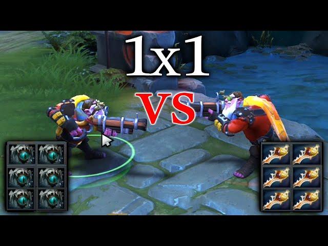 6x Divine Rapier vs 6x Eye of Skadi testing On Sniper Dota 2 Who Will Win?