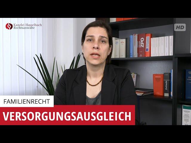 So funktioniert der Versorgungsausgleich bei einer Scheidung - Kanzlei Hasselbach