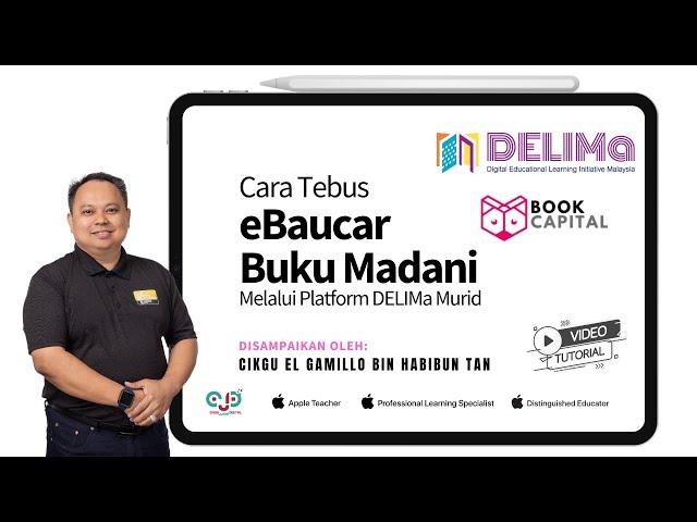 Cara Tebus eBaucar Buku Madani melalui platform DELIMA dengan Mudah oleh Cikgu EL.