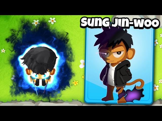 SOLO LEVELING in Bloons TD 6! | Sung Jin-woo Mod