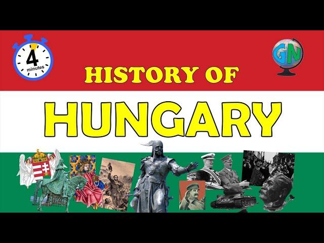History of Hungary in just 4 minutes! || Global Nerd