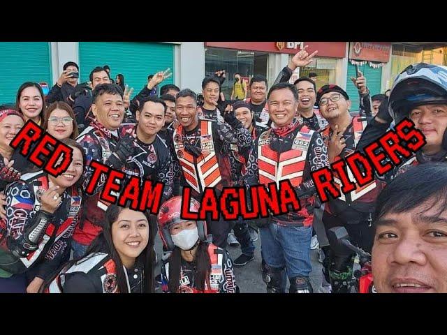 Boy's Riders Team red Laguna chapter @MijoyVlog  #red #Redclick #RedClickMotor