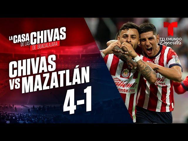 Highlights & Goals | Chivas vs. Mazatlán 4-1 | Telemundo Deportes