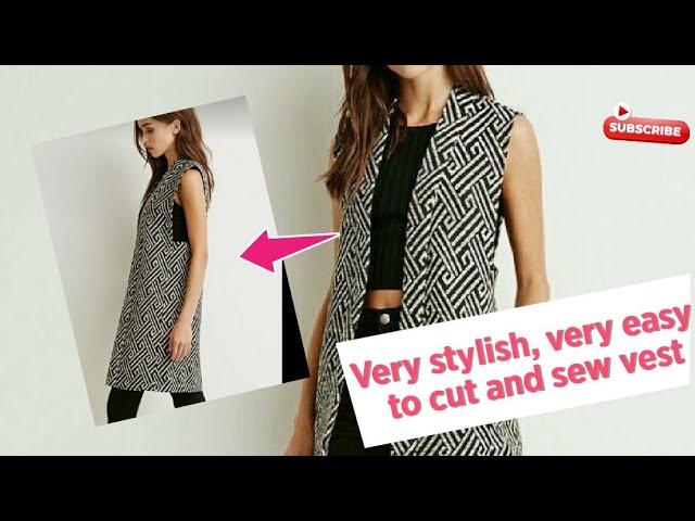 Very easy sewing: Expert Techniques for Perfect Vest Cutting and Sewing: