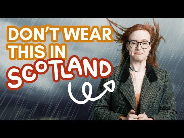 What to WEAR IN SCOTLAND? | Tips for what to pack for Edinburgh & beyond