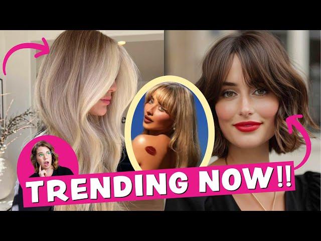 Don't miss the HOT HAIR TRENDS 2025 | Please Sabrina Carpenter