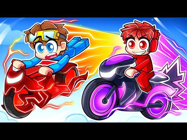 Nico vs Cash BEST BIKE In Roblox Bike Obby!