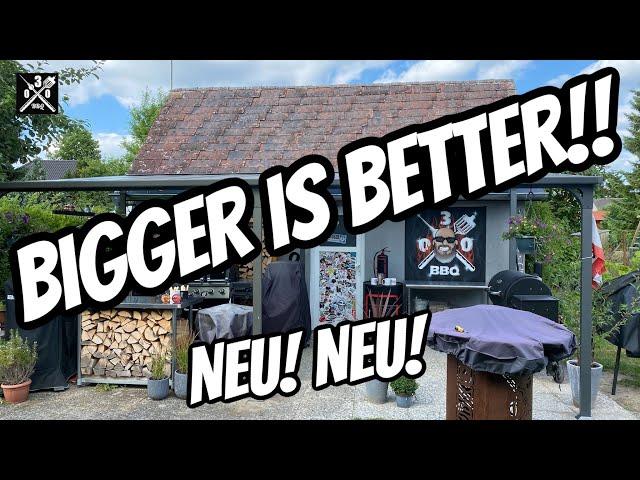 6 x 3 Meter Bigger is Better Wir brauchen mehr Grillplatz  VLOG - 030 BBQ