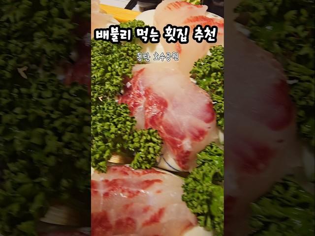 ₩회 를 배불리 먹을수 있는 #맛집 추천!! 가게 정보는 영상에사!!