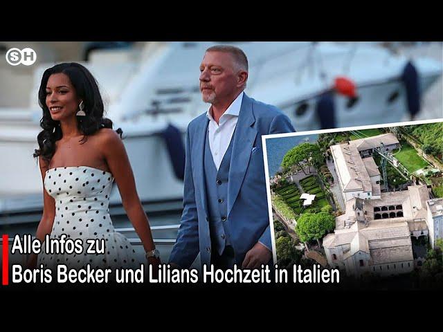 Alle Infos zu Boris Becker und Lilians Hochzeit in Italien #germany | SH News German