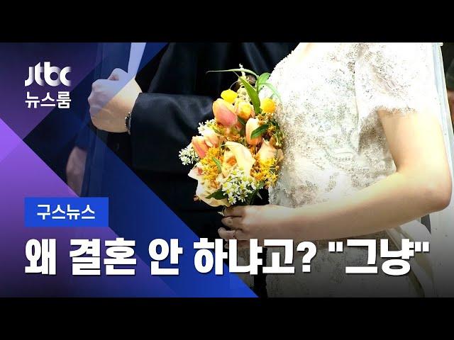 [구스뉴스] 왜 결혼 안 하냐고? "그냥"…'원해서' 혼자 산다 / JTBC 뉴스룸