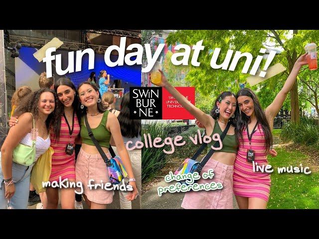 a FUN day in my life as a university student! | COLLEGE VLOG | Swinburne University of Technology