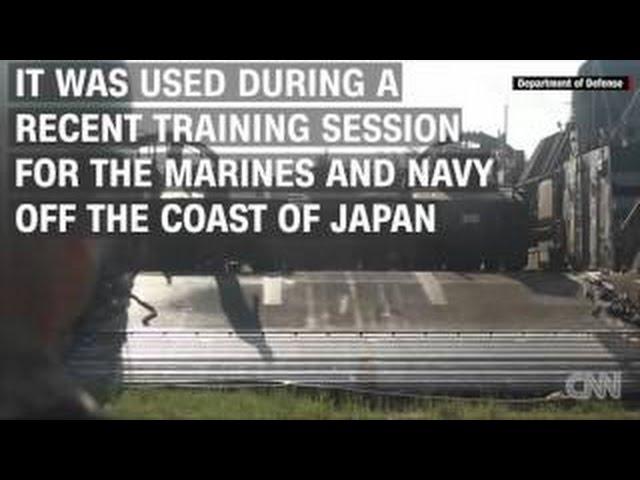 U.S. Navy Hovercraft In Action