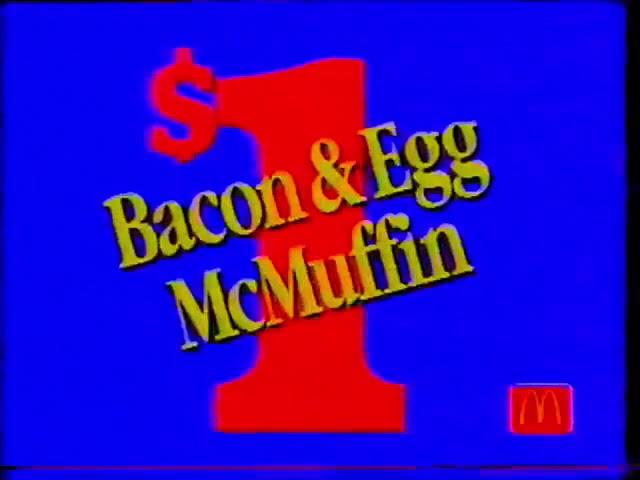 McDonald's Ballarat Region - 15sec Television Commercial, March 1993