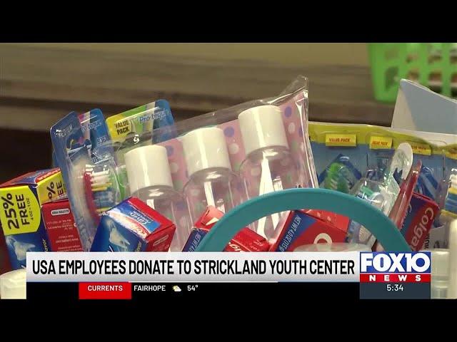 Strickland Youth Center receives over 4,000 donated items