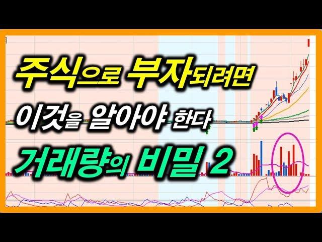 [주식차트보는법]거래량의 비밀 v2  #급등주포착 #주식강의기초