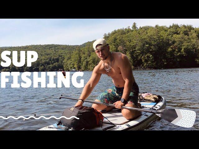 Paddleboard (SUP) Bass Fishing Remote Ponds