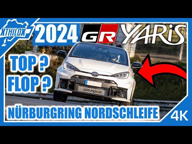 FIRST LAP in my NEW 2024 GR YARIS Automatic AT - 100% STOCK - NÜRBURGRING NORDSCHLEIFE BTG [4K] POV