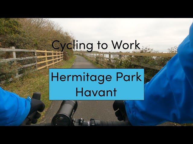 Cycle to Hermitage Park, Havant