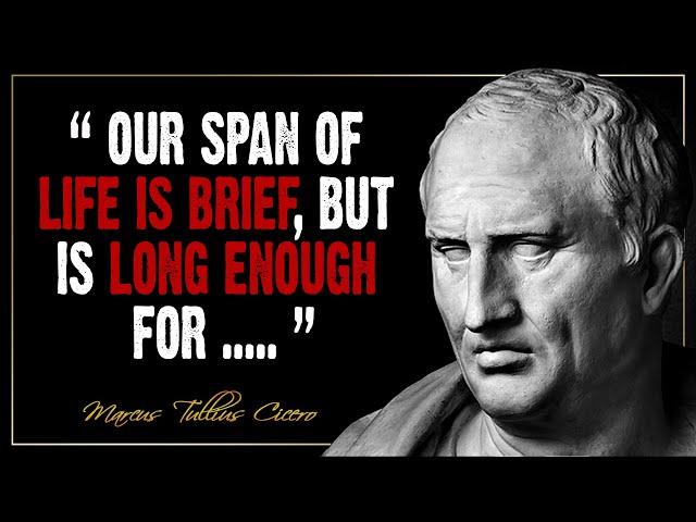 Marcus Tullius Cicero Quotes on life, freedom, and peace