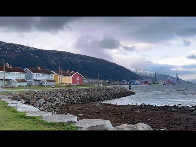 Windy, wild northern Norway. Slow living vlog. From Oslo to Mo i Rana