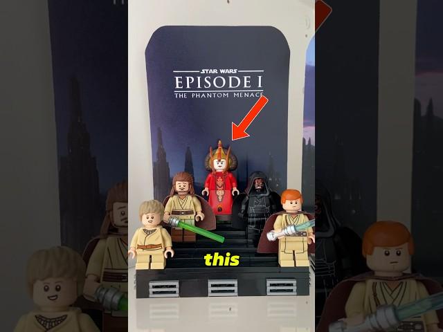 Custom Lego Star Wars Queen Amidala minifigure using only official parts! #lego #legostarwars