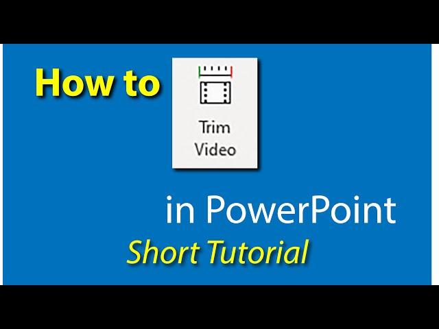 How to Trim Video in PowerPoint